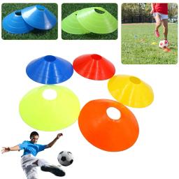 Multifunções Agility Soccer Cones, Cones prática com furos circulares, Marcador para futebol e hóquei, 10pcs - Image 1