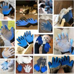 Luva De Borracha Para Animais De Estimação, Pentes De Cabelo, Ferramentas De Limpeza De Banho, Massagem, Limpar Suprimentos De Cães E Gatos - Image 5