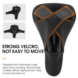 Almofada de gel de silicone biking-soft ocidental para assento de bicicleta, almofada respirável e antiderrapante para mtb e estrada - Image 5