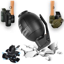 M67 tático granada militar modelo brinquedo granada de fumaça para caça Airsoft Paintball, jogo de guerra CS, 2 pcs - Image 1