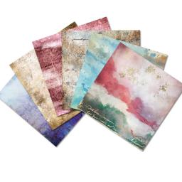 Papel artesanal do ofício, bloco de papel scrapbooking, bloco do fundo, este é nós estilo, 24 folhas, novo, 2023 - Image 4