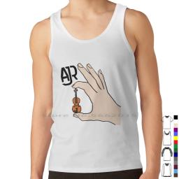 Ajr menor do mundo violino t camisa 100% algodão ajr mundos menor violino ok orquestra manga curta t topo - Image 3