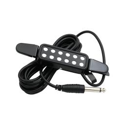 Guitarra Acústica Pickup Clip com 3 Metros Cabo Receptor, Baixo Ruído, Buraco de Som, Acessórios Profissionais, P-012 - Image 3