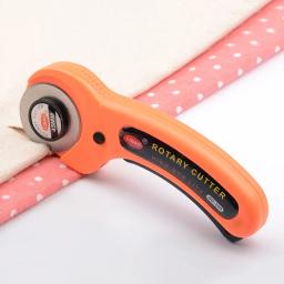Cortador giratório para tecido cartão de costura papel quilting rolo faca corte tesoura alfaiate vestido roupas de couro que faz a ferramenta diy - Image 6