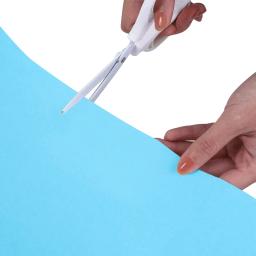 Rolo de papel Kraft para embrulho, artesanato transporte, azul, 30cm x 6m - Image 3