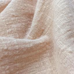 Tecido de algodão de linho fino macio cor sólida material orgânico linho natural puro para costurar roupas artesanais tecido de retalhos - Image 3
