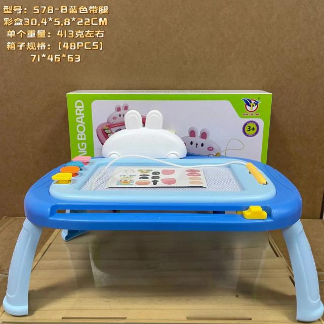 Prancheta Magnética Infantil para Desenho e Escrita Apagável Colorida Brinquedo de Aprendizagem