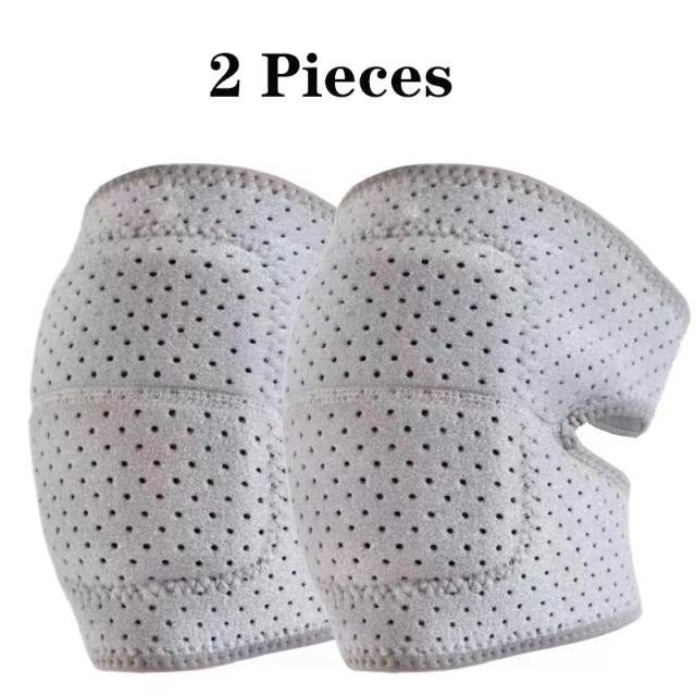 Protetores de Joelho Dance Knee Brace Pads para Adultos e Crianças - Suporte Esportivo para Ginástica, Tênis e Voleibol, Pacote com 2 Unidades