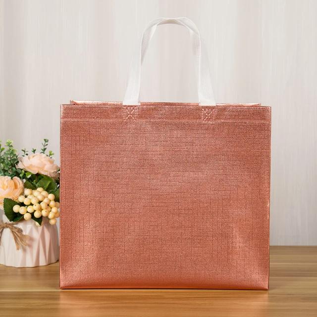 Sacos Reutilizáveis Personalizados Impermeáveis para Presentes de Casamento e Natal - Pacote com 40 Unidades