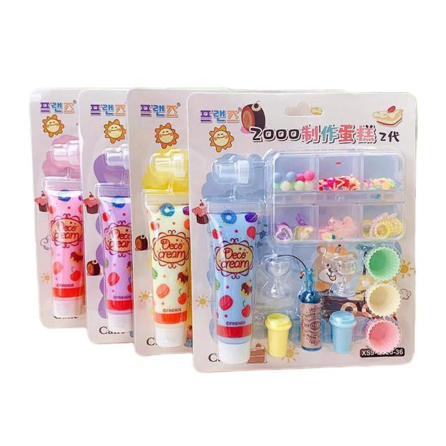 Kit de Creme Cola para Artesanato: Crie Sobremesas e Cupcakes com Material DIY