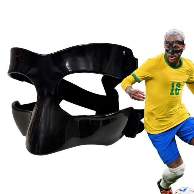 Máscara de Basquete com Alça Ajustável e Protetor Facial Completo