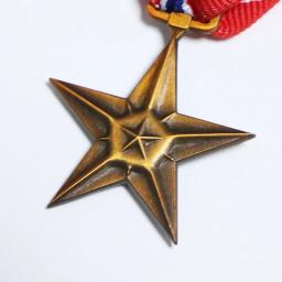 Estrela De Bronze Comemorativa Americana, Medalha Militar, Estrela De Bronze, Presente Comemorativo - Image 4