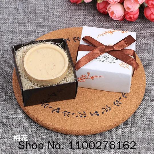 Conjunto de 20 Sabonetes em Forma de Flor de Cerejeira para Casamentos, Aniversários e Festivais - Lembranças e Favors Elegantes