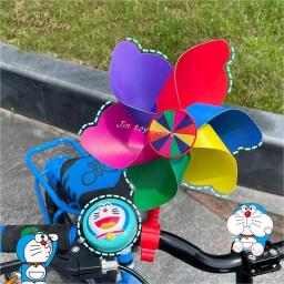 Kawaii hello kitty bicicleta sino sanrioed minha melodia kuromi cinnamoroll purin guidão da bicicleta anéis de alarme ciclismo guidão chifre - Image 3