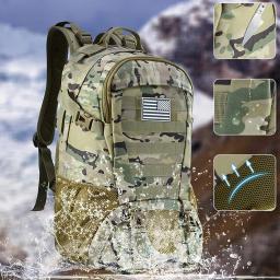 Homens mochilas táticas ao ar livre 35l grande capacidade homem 3 dias molle hking sacos para trekking ao ar livre acampamento mochila saco de viagem - Image 2