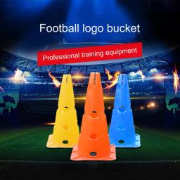 Cone De Treinamento De Futebol, Resistente Ao Desgaste, Cones Resistentes à Pressão, Marcador Bucket Hole Design, Cone esportivo - Image 6