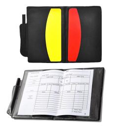 Profissional Árbitro Apito, Cartões vermelhos e amarelos com caneta, Caderno de Árbitro, Cartão de Aviso, Futebol, Futebol - Image 6