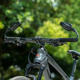 ROCKBROS-Mountain Road Bike Espelho, HD Folding Bicicleta Espelho Retrovisor, 360 ° Guiador Ajustável, PC Olhando Vidro, MTB Acessórios - Image 5