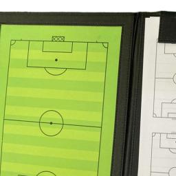 Placa de transferência de coaching de futebol de treinamento auxiliar de ensino de placa magnética de treinadores de futebol dobrável para técnicas - Image 3