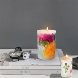 Molde de Silicone para Vela Cilíndrica, Artesanato DIY, Materiais para Fazer Vela, Decoração de Casa, Artesanal, Acessório, 2 cm, 3 cm, 4 cm, 5 cm, 6cm - Image 3