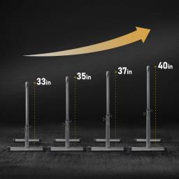 Barras Paralelas de Ginástica Portátil, Pull-Ups, Dip Stand Station, Home Fitness, Ginásio - Image 6