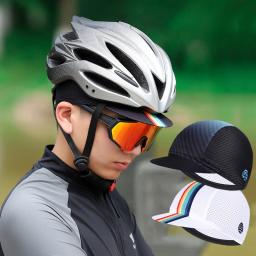 Verão Ciclismo Caps Proteção Solar Respirável Chapéu Esportes Ao Ar Livre Cap Chapéu Forro Capacete Estrada Bicicleta Mountain Bike Homens Mulheres Ciclismo - Image 1