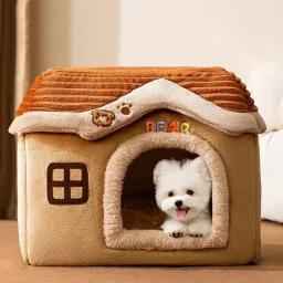 Waterproof portátil confortável tenda para o cão, Warm Dog Cave, Indoor House for Kitten, Puppy Bed, Tent Suprimentos, Pet Itens - Image 1