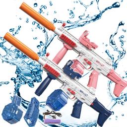 SCAR-pistola elétrica para crianças, submáquina automática, jogo de tiro ao ar livre, brinquedo Beach Fight, presentes de verão, M416 - Image 1