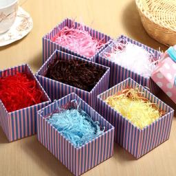 Embalagem De Papel De Raffia Confetti, Colorido, Festa De Casamento, Material De Enchimento De Caixa De Presente, Decoração de ráfia DIY, 500g 1kg - Image 2