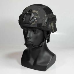 Camuflagem Tactical Hunting Capacete Capa, Pano para MICH2000, Paintball - Image 2