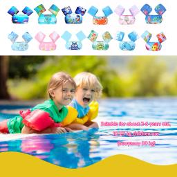 Flutuador inflável para crianças, anéis de braço de natação manga flutuante, segurança infantil, treinamento de natação, moda, 1 par - Image 4