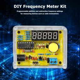 Freqüência Digital Módulo Contador com Caso Shell, Cristal Oscilador, Freqüência Contador Tester, 5 Dígitos, 1Hz-50MHz - Image 5