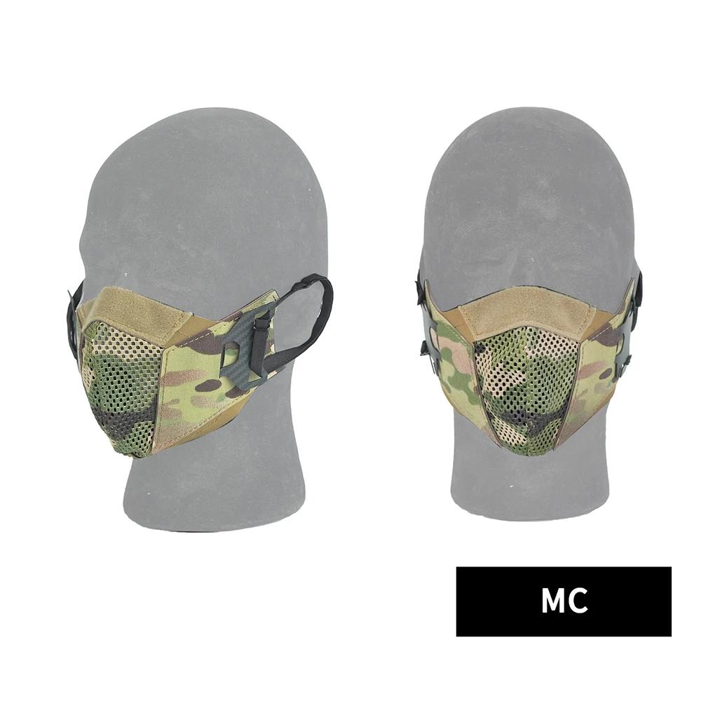 DGear-Tactical Anti-Fog Máscara Facial, Caça Equipamento de Proteção, Airsoft, Confortável, Laser Cut, Respirável, Caminhadas Acessório - Image 1