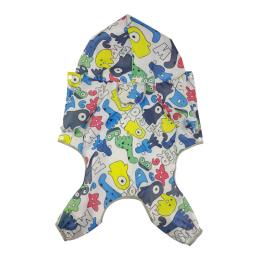 Impermeável All-Inclusive Raincoat cão de quatro patas, roupas para cães de pequeno e médio porte, Poncho Pet Supplies - Image 3