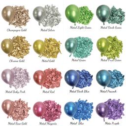 5/10/18 polegada metal balões de aniversário metálico azul verde prata cromo rosa ouro balão chuveiro do bebê casamento decoração de natal - Image 1