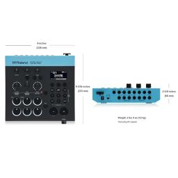 Roland híbrido Drum Module com Acústico Drum Triggers, TM-6 PRO, TM 6 - Image 3