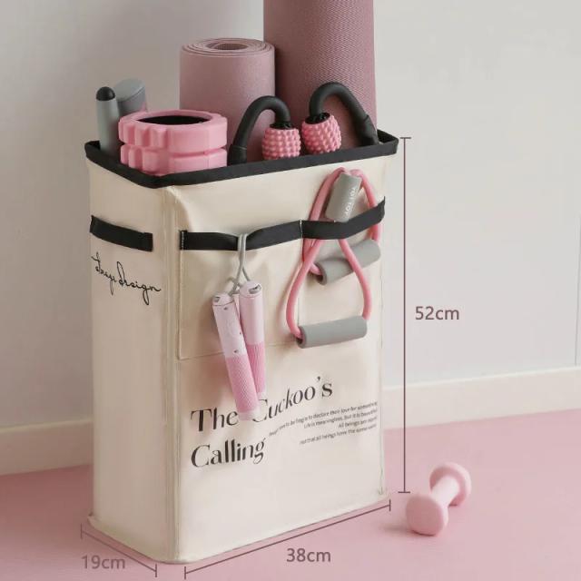 Organizador de Equipamentos Esportivos: Bolsa Grande para Tapetes de Yoga com Múltiplos Bolsos