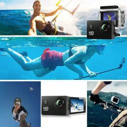 Câmera de esportes ao ar livre impermeável, mergulho Bike Recorder, panorâmica HD Screen, Mini Multi-Function Car Recorder,DV, 2" - Image 6