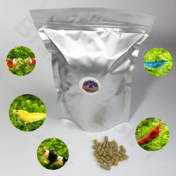 Alimentação para peixes de aquário, 40g ração de cristal de camarão, neve natural, comida de camarão, cereja vermelha, cristal, camarão, caracol - Image 1