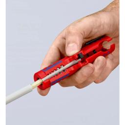 KNIPEX-Descascador de fios universal para cabos, ferramenta de decapagem, descascador multifuncional, apto para diâmetros de 8.0-13.0mm, 16, 85, 125 SB - Image 4