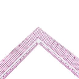 Régua De Quilting De Plástico Para Costura, Corte De Vestuário, Acessórios, Ferramentas De Patchwork, Tailor Craft Scale, Suprimentos De Desenho, Forma L - Image 5