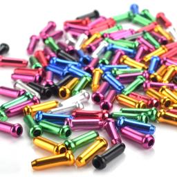 Liga de alumínio Bicicleta Freio Shifter Cabo Interno Dicas, End Cap, Core Cap, End Acessórios, várias cores, 10Pcs - Image 3