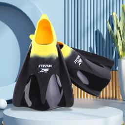 Nadadeiras de mergulho autônomo para homens e mulheres, nadadeiras de silicone snorkel, sapatos de piscina, tênis de praia, sapatos de água curtos, crianças, 2024 - Image 2