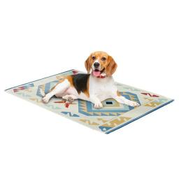 Tapete de resfriamento para cães pequenos e grandes, seda gelada, fácil de limpar, almofada auto-resfriada, acessórios para animais, verão - Image 6