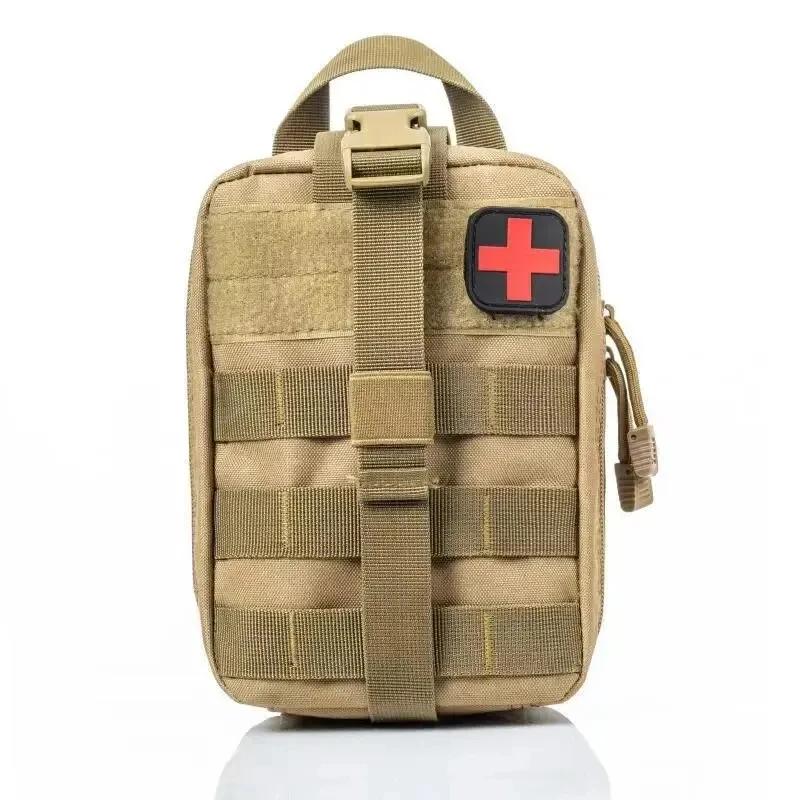 Kits táticos de primeiros socorros, bolsa médica de emergência, caça ao ar livre, carro, acampamento, molle, ferramenta de sobrevivência, organizador de bolsa edc - Image 1
