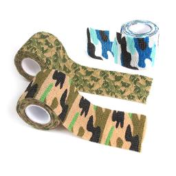 Auto-adesivo Camuflagem Envoltório Rifle, Airsoft Paintball Marcador, Caça, Tiro, Ciclismo Fita, Impermeável, Stealth, Não-Tecido - Image 6