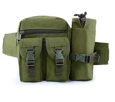 Pacote de cintura tática para homens, saco de cinto, nylon, garrafa d'água, bolsa telefônica, esportes ao ar livre, caça, escalada, camping - Image 1