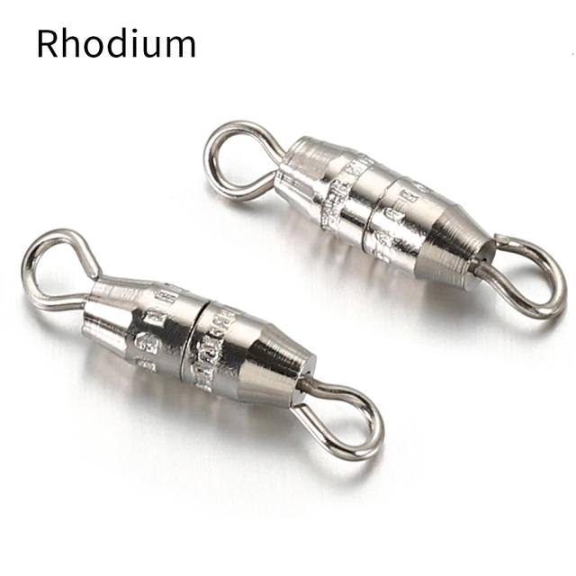 Conjunto de 50 a 100 Clipes de Parafuso para Fechos de Pulseiras e Colares - Acessórios de DIY para Joias e Conectores