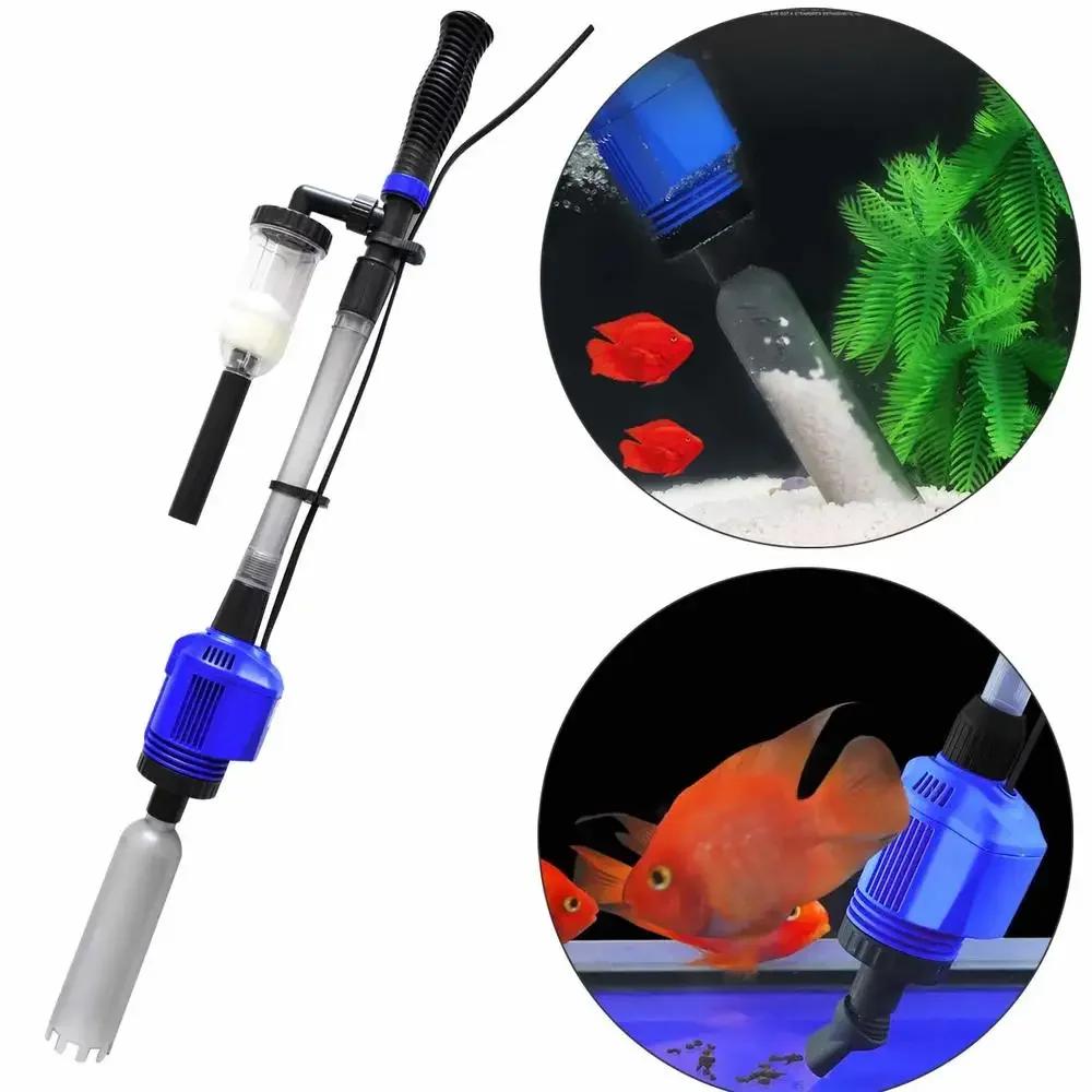 Sunsun-Aquário Elétrico Automático Fish Tank Cleaner, Mudança De Água De Vácuo, Extrator De Cascalho, Bomba De Lavadora De Areia, HXS-02 - Image 1