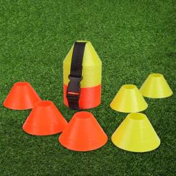 10 pces mark disk cone de futebol multi-sport formação espaço cones para o esporte de futebol 24bd - Image 1